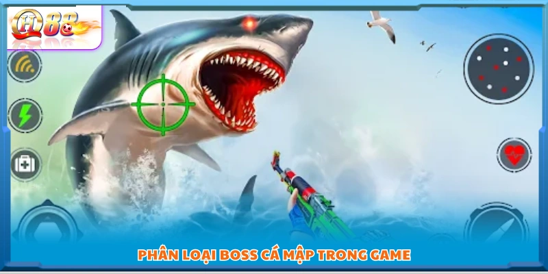 Các loại boss cá mập và mức thưởng tương ứng 