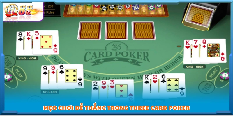 Chiến thuật chơi 3 lá hiệu quả giúp tăng tỷ lệ thắng 